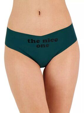 Jenni Women's No-Show Invisible Bikini Panty Underwear, The Nice One, Green